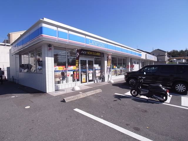 コンビニ　ローソン　生駒壱分インター店（コンビニ）まで641m