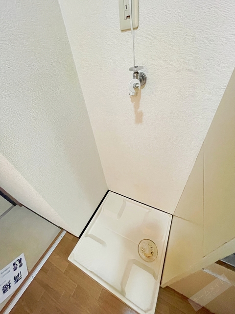 洗面設備　室内洗濯機置場♪