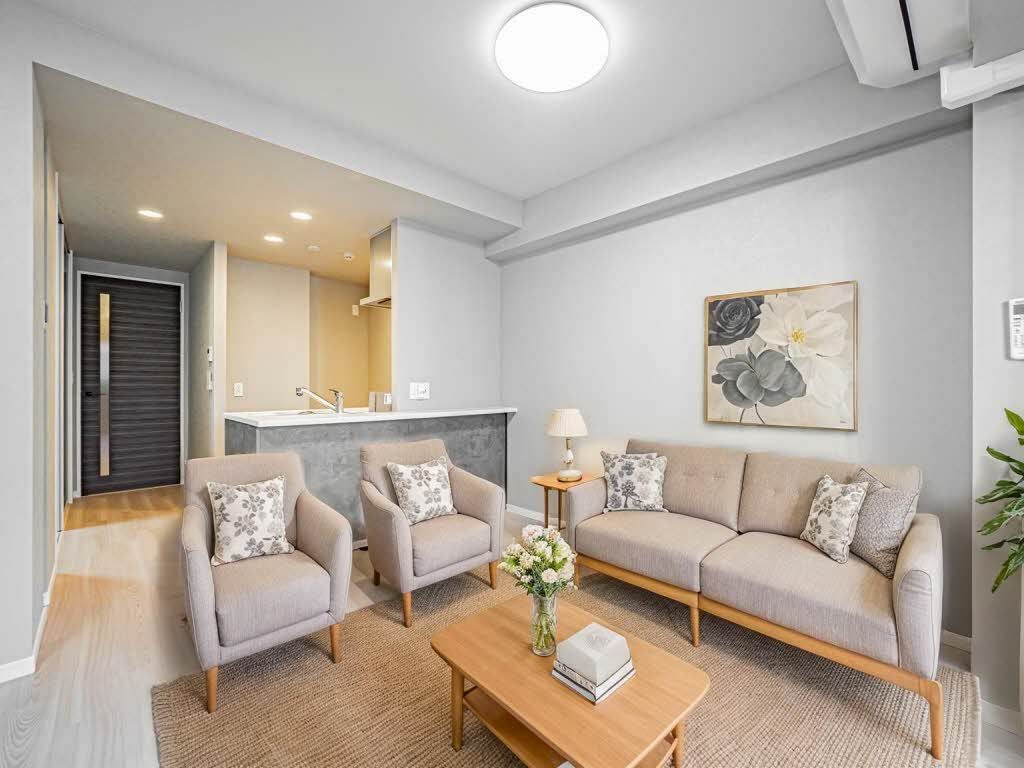 居室・リビング　家具配置の参考にご利用ください※ＣＧ家具です