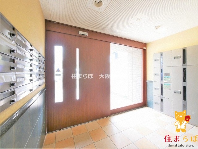 エントランス　共用部の印象も大切に