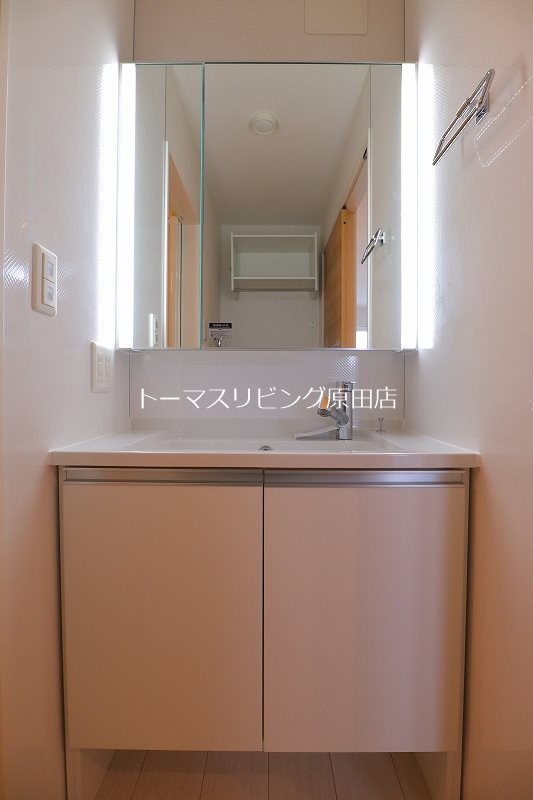 洗面設備　202号室写真