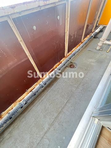 バルコニー　バルコニーがあります