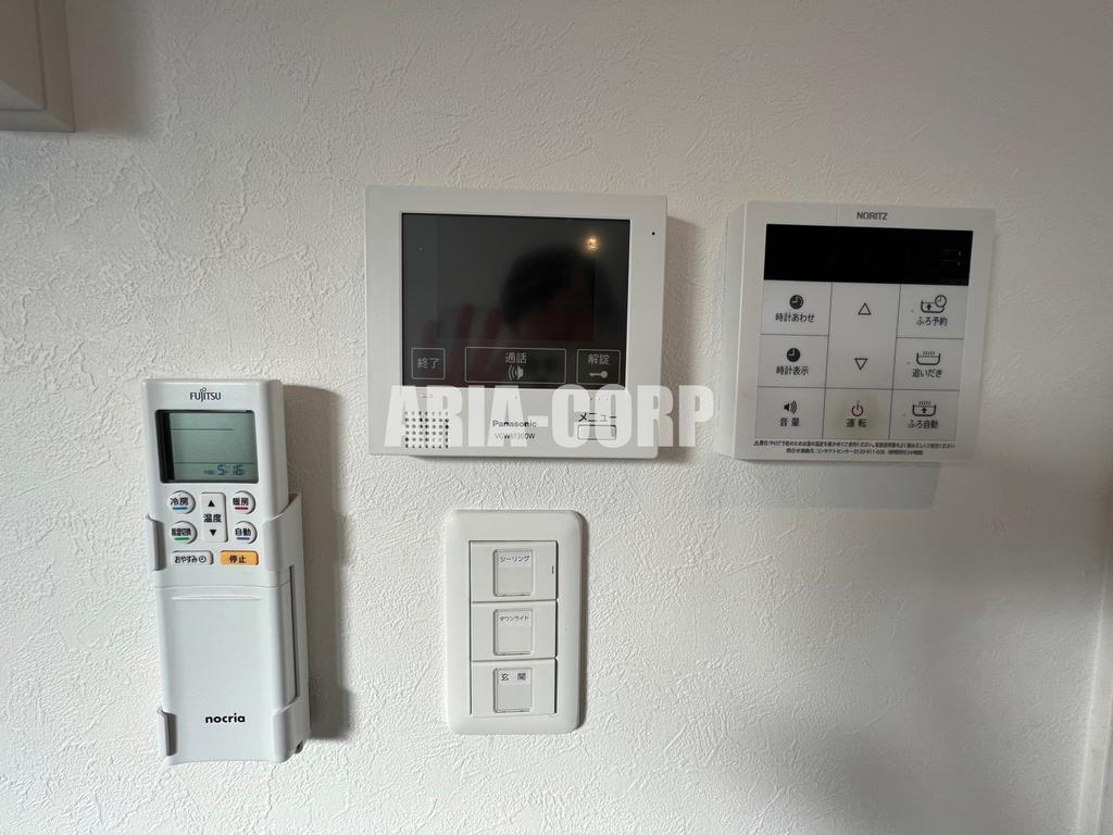 セキュリティ　録画機能付きTVモニターホンで外出時の訪問者も確認できます！