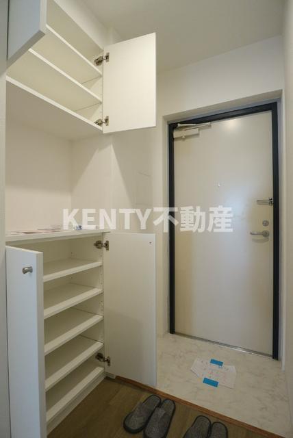 収納　十分な収納スペースがあります