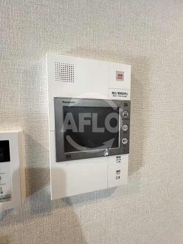 セキュリティ　コンフォリア・リヴ博労町一丁目Q　モニター付きインターホン