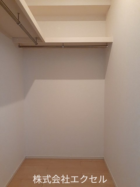 収納　ウォークインクローゼット完備。