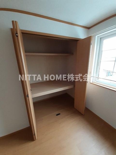 収納　収納力のあるクローゼット(*^^*)