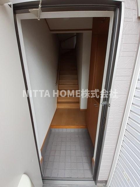 玄関　シューズボックス付きの玄関です(^^)/