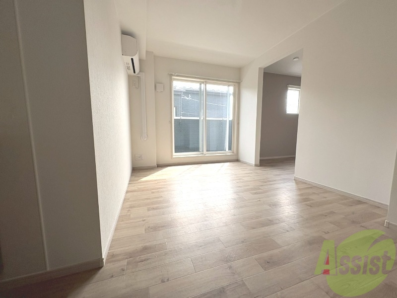 居室・リビング　７．５帖のリビングです。お部屋を広く使えます。