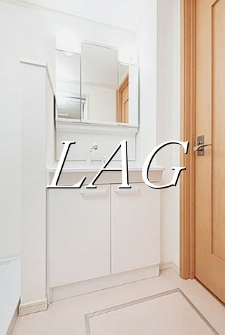 洗面設備　洗面台です。