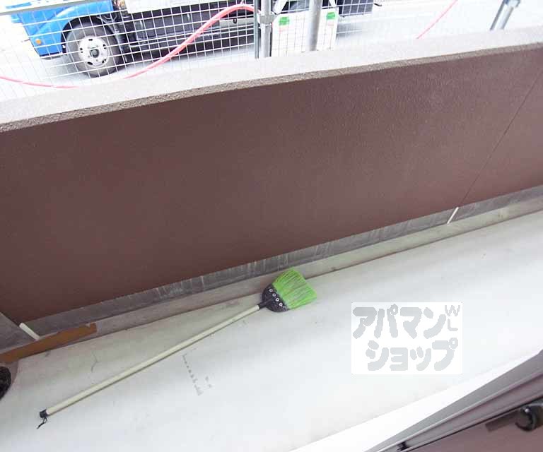 バルコニー　１０１号室のベランダです。