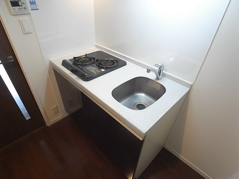 キッチン　貴重な2口ガスコンロ