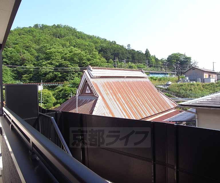 眺望　１階でも高い位置で、景色が良いですよ。