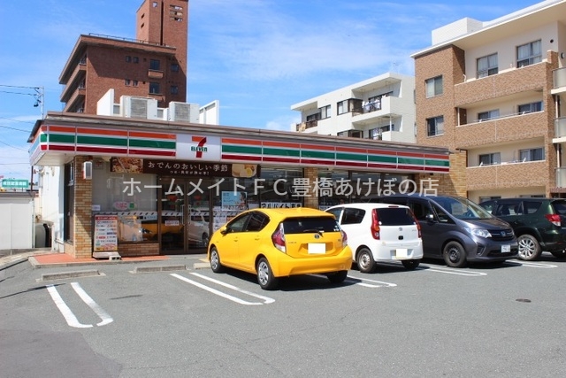 コンビニ　セブンイレブン豊橋白河町店（コンビニ）まで470m