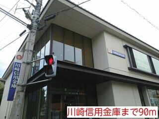 銀行　川崎信用金庫（銀行）まで90m