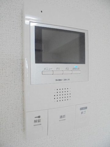 セキュリティ　モニター付きインターホンです