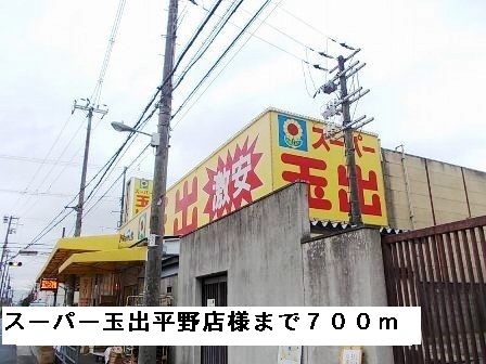 スーパー　スーパー玉出平野店様（スーパー）まで700m