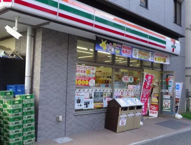 コンビニ　セブンイレブン築地7丁目店（コンビニ）まで192m