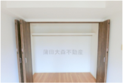 収納　洋室6帖の収納　クローゼット