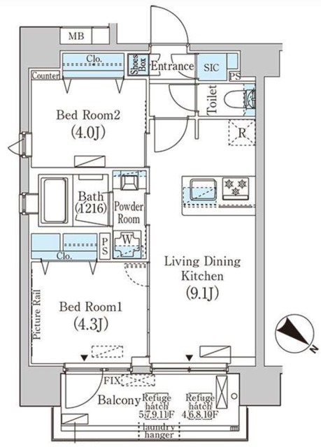 間取り図