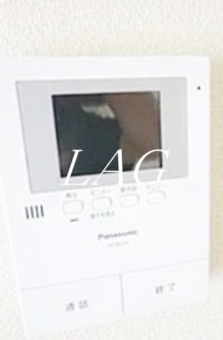 セキュリティ　モニター付きインターホンです。
