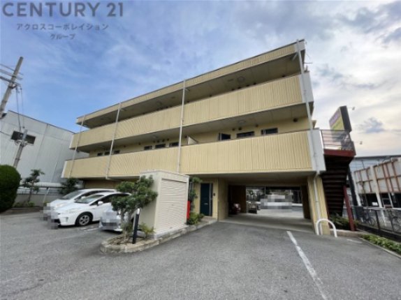 建物外観　TVモニター付きインターホンで安心☆