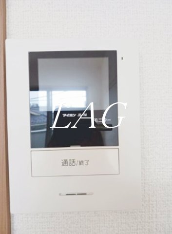 セキュリティ　モニター付きインターホンです。