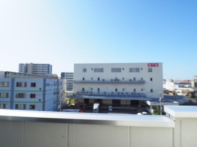 バルコニー　眺望良好です