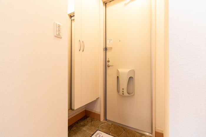 玄関　シンプルで使いやすい玄関です