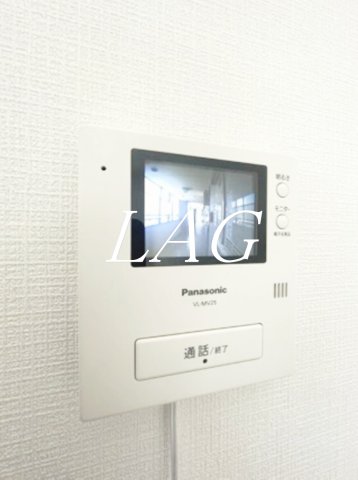 セキュリティ　モニター付きインターフォンです。