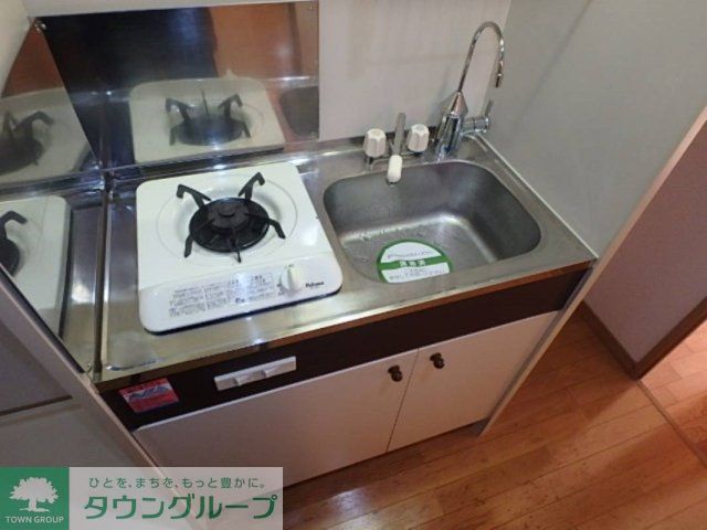 キッチン　1口ガスコンロ