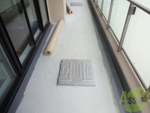 バルコニー　風通しがいいです