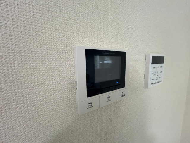 セキュリティ　モニターフォン付きです