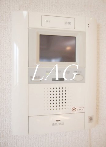 セキュリティ　モニター付きインターホンです。