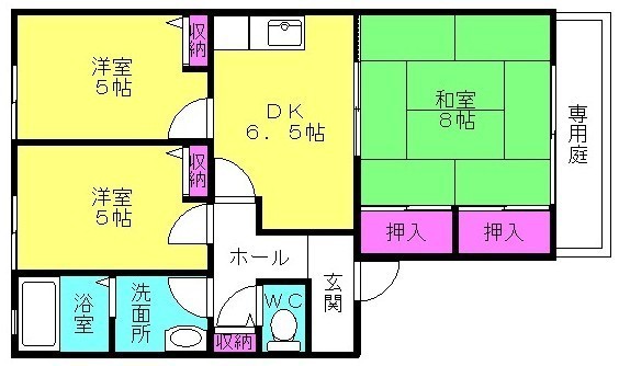 エスぺランサ今市の間取り写真
