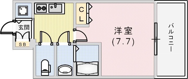 レジデンス神戸レガーロの間取り写真