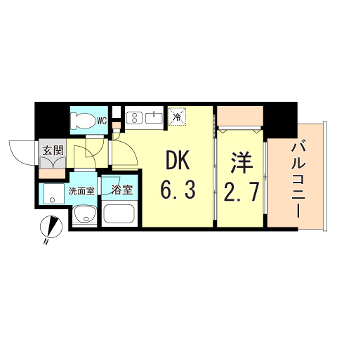 LiveCasa神戸元町の間取り写真