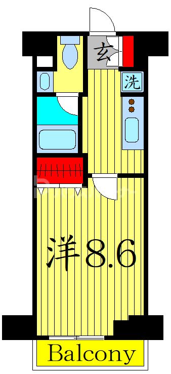 リアレスト池袋の間取り写真