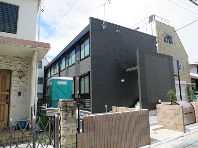 建物外観　モダンなデザインの外観です。
