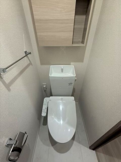 広島電鉄江波線 舟入川口町駅 徒歩3分 3階建 築1年のトイレ写真