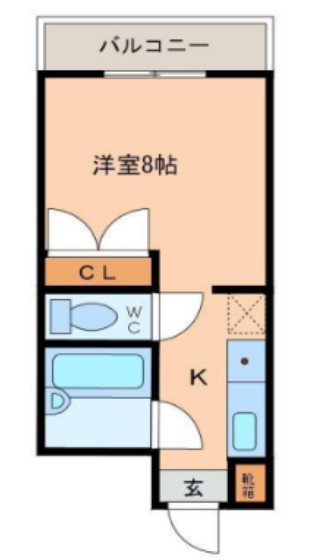 ＪＲ山陽本線 網干駅 徒歩15分 10階建 築34年の間取り写真