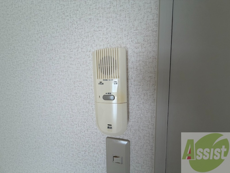 セキュリティ　急な来客があっても通話ができるので安心ですね！