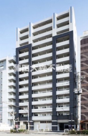 建物外観　2011年10月築　RC鉄筋コンクリート造地上14階建て1K