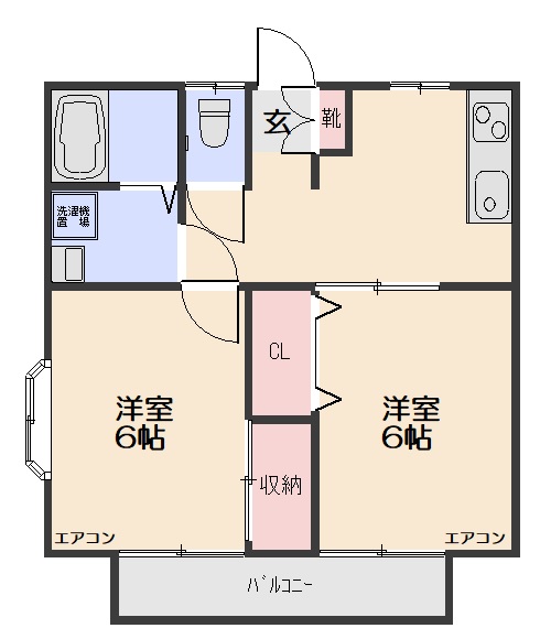メゾンドISの間取り写真