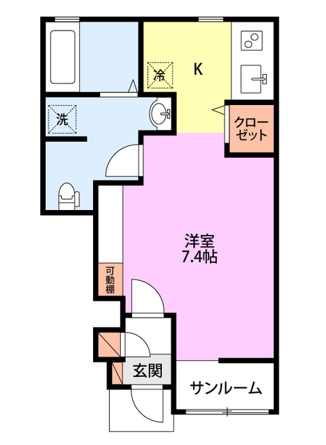 Lapin D’or Iの間取り写真