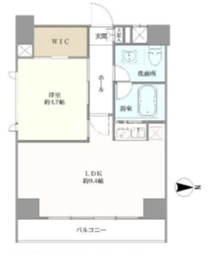 四谷デュ-プレックスD-Rの間取り写真