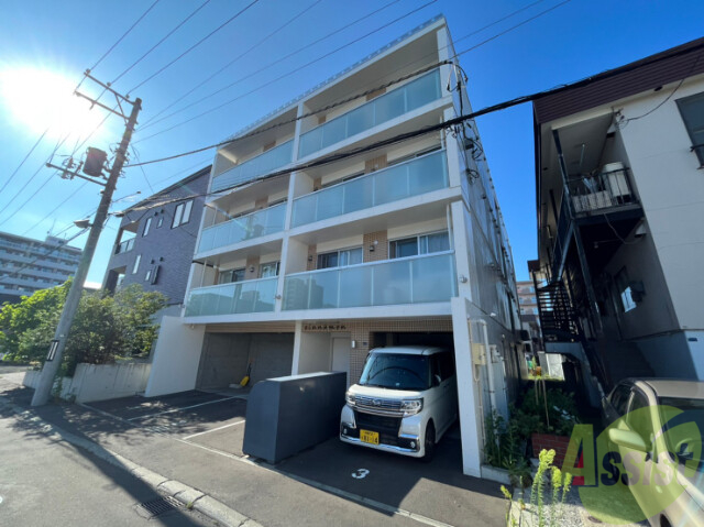 建物外観　札幌市東区北２３条東「シナモン」