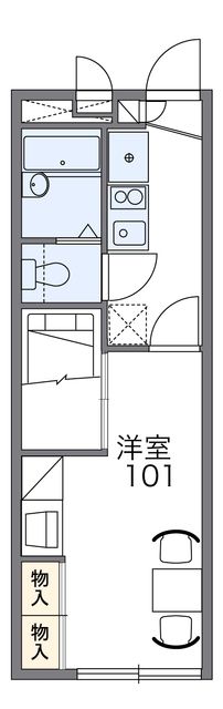 レオパレスbel suonoIIの間取り写真