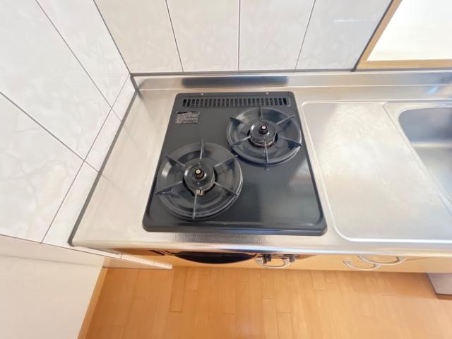 キッチン　二口コンロ