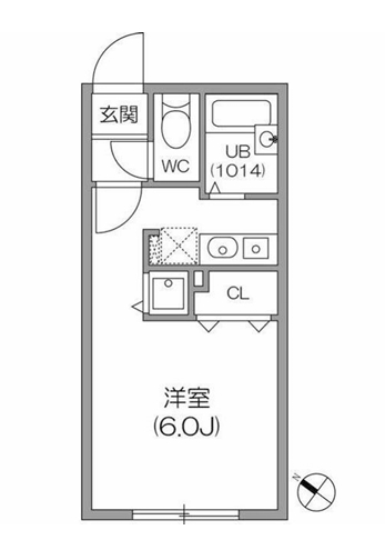 ゼスティ小石川の間取り写真